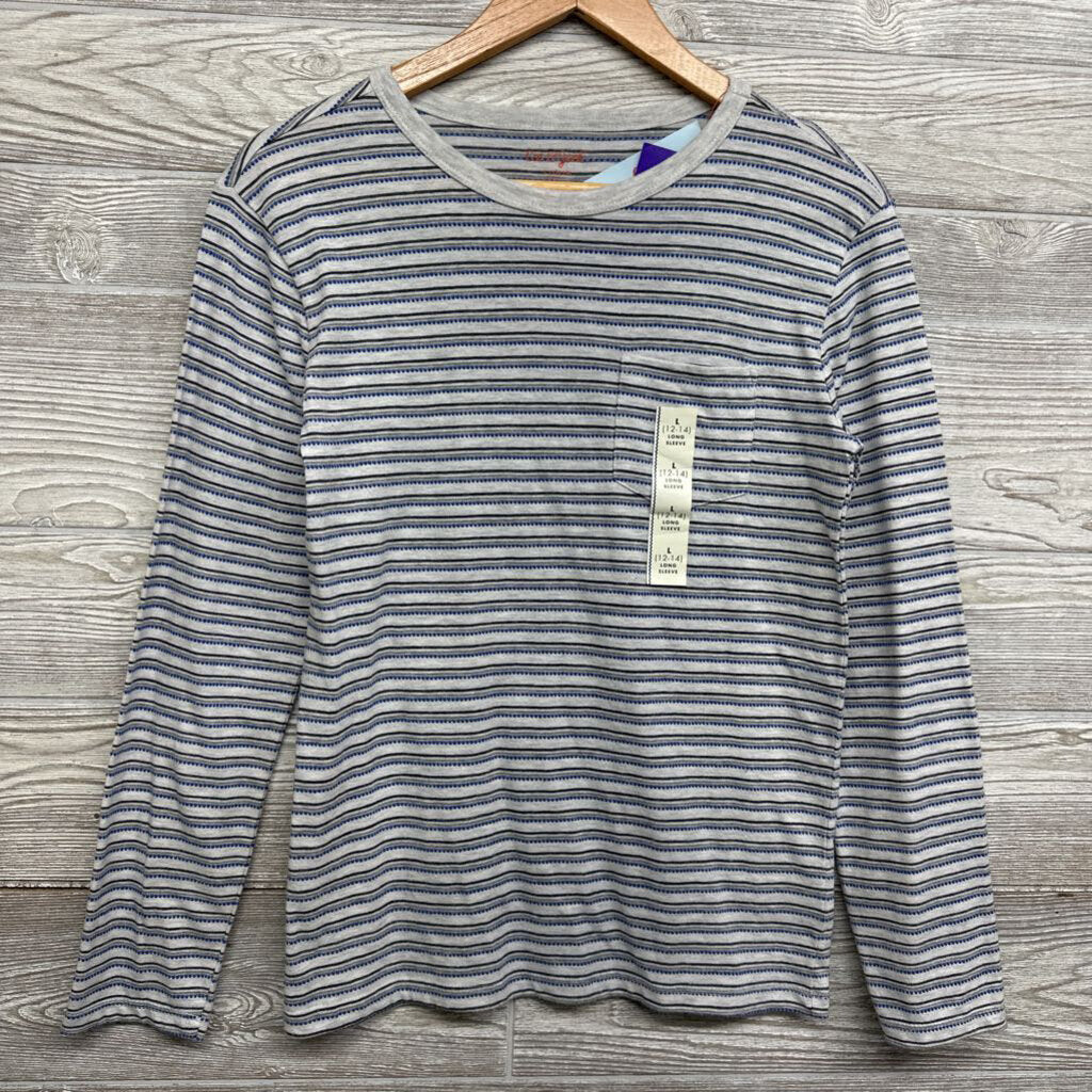 NEW LS Shirt Lines Dots 12/14