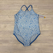 NEW 1 Pc Swimsuit Dots Palm Trees