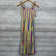 NEW Tank Smocked Long Dress Stripes