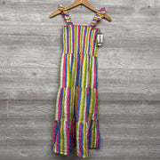 NEW Tank Smocked Long Dress Stripes 14-16