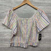 NEW Smocked Shirt Stripes
