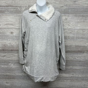 NEW Snap Sherpa Collar Sweatshirt