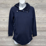 NEW Snap Sherpa Collar Sweatshirt