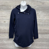 NEW Snap Sherpa Collar Sweatshirt