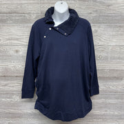NEW Snap Sherpa Collar Sweatshirt