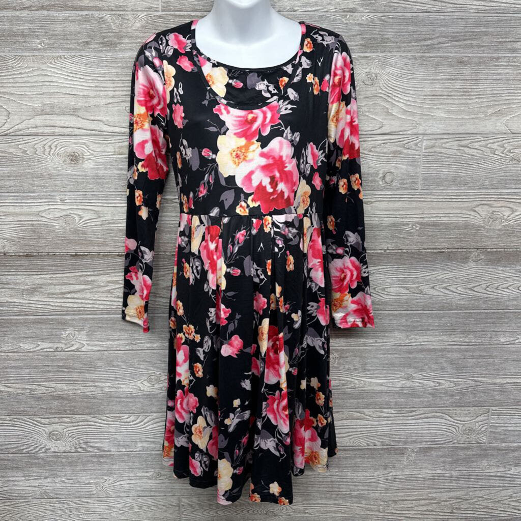 NEW LS Nursing Dress Flowers