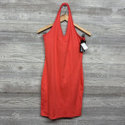 Girls NEW Ribbed Halter Dress 16/18