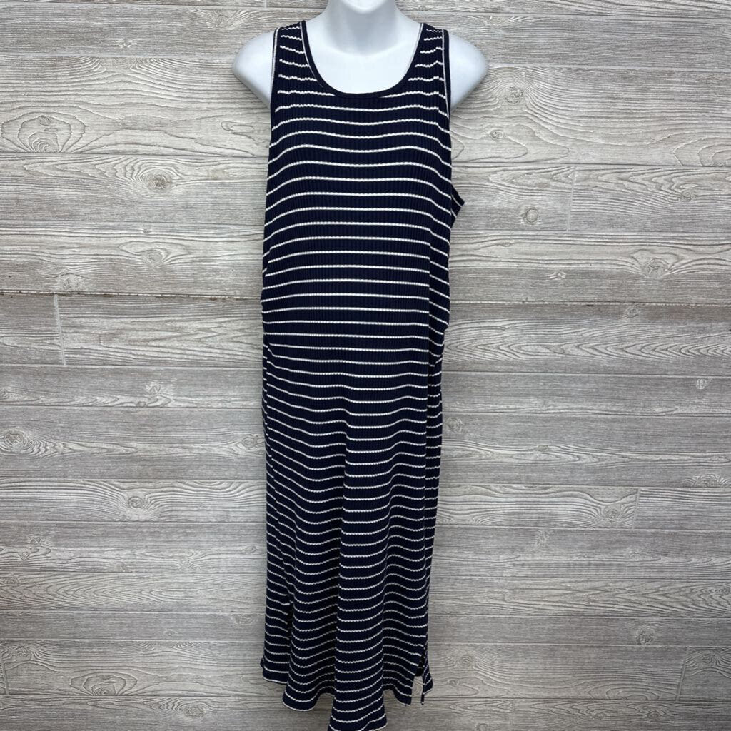 NEW Ribbed Tank Dress Stripes