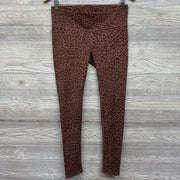 NEW Under The Belly Ribbed Leggings Animal Print