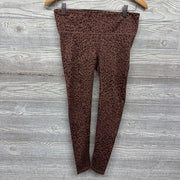 NEW Under Belly Ribbed Blackout Leggings Animal Print