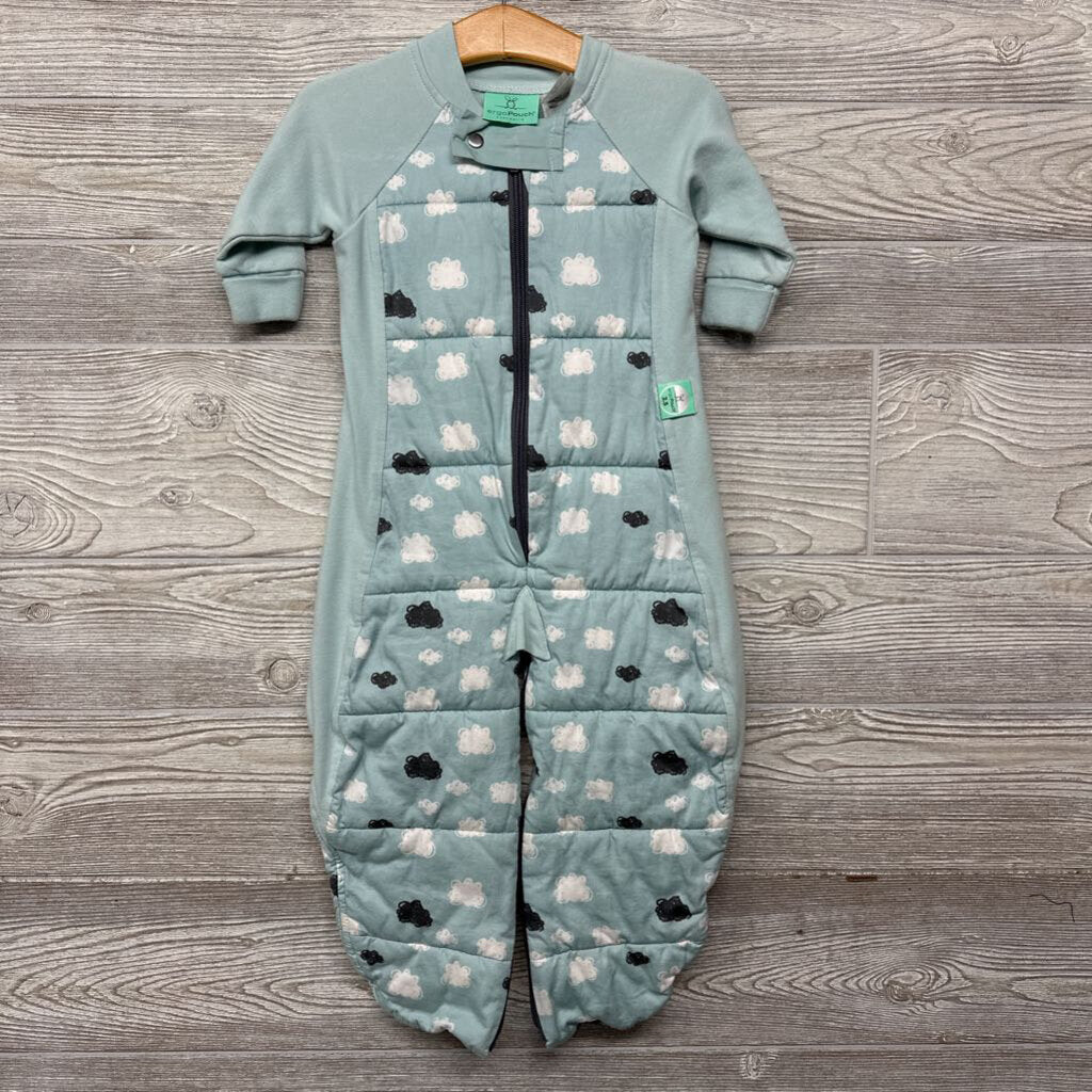 Organic 2.5 Tog Baby Cotton Sleepsack Clouds 2-12M