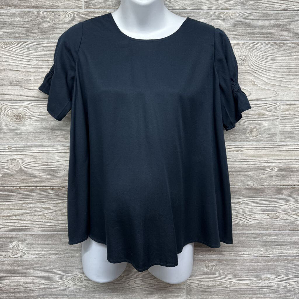 Nursing Shirt Smocked Sleeves