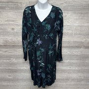 Nw/oT LS Nursing Dress Flowers