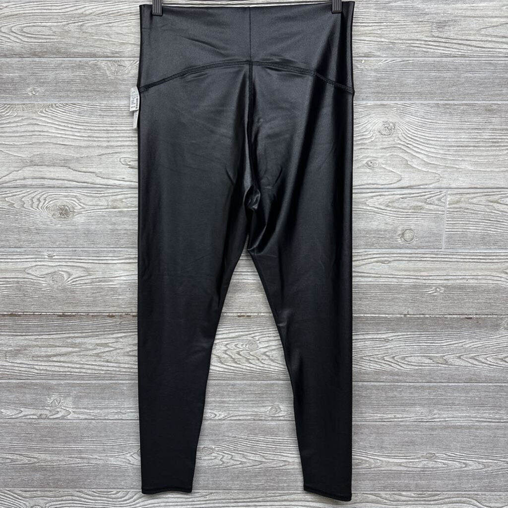 NEW Full Panel Pleather Leggings