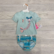 NEW 2 Pc Swimsuit Mermaid Sea Horse
