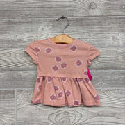 Peplum Shirt Flowers