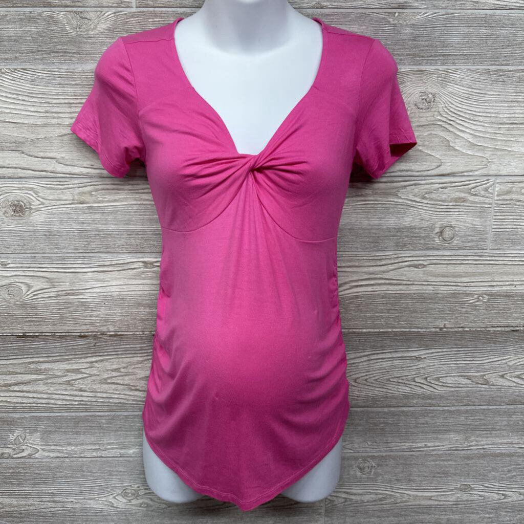 NEW V Neck Wrap Knot Shirt