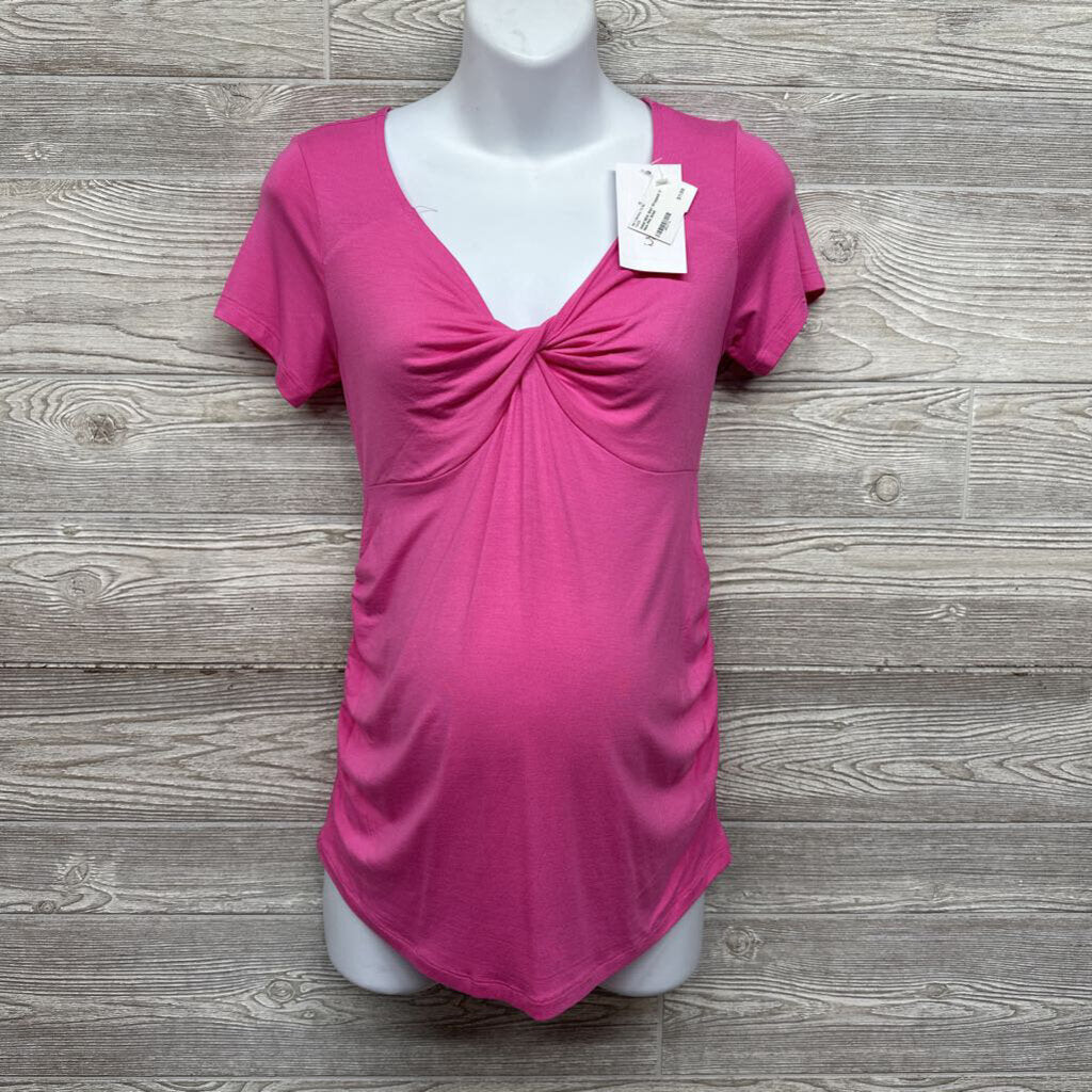 NEW V Neck Wrap Knot Shirt