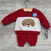 NEW 2 Pc Outfit Santa Clause