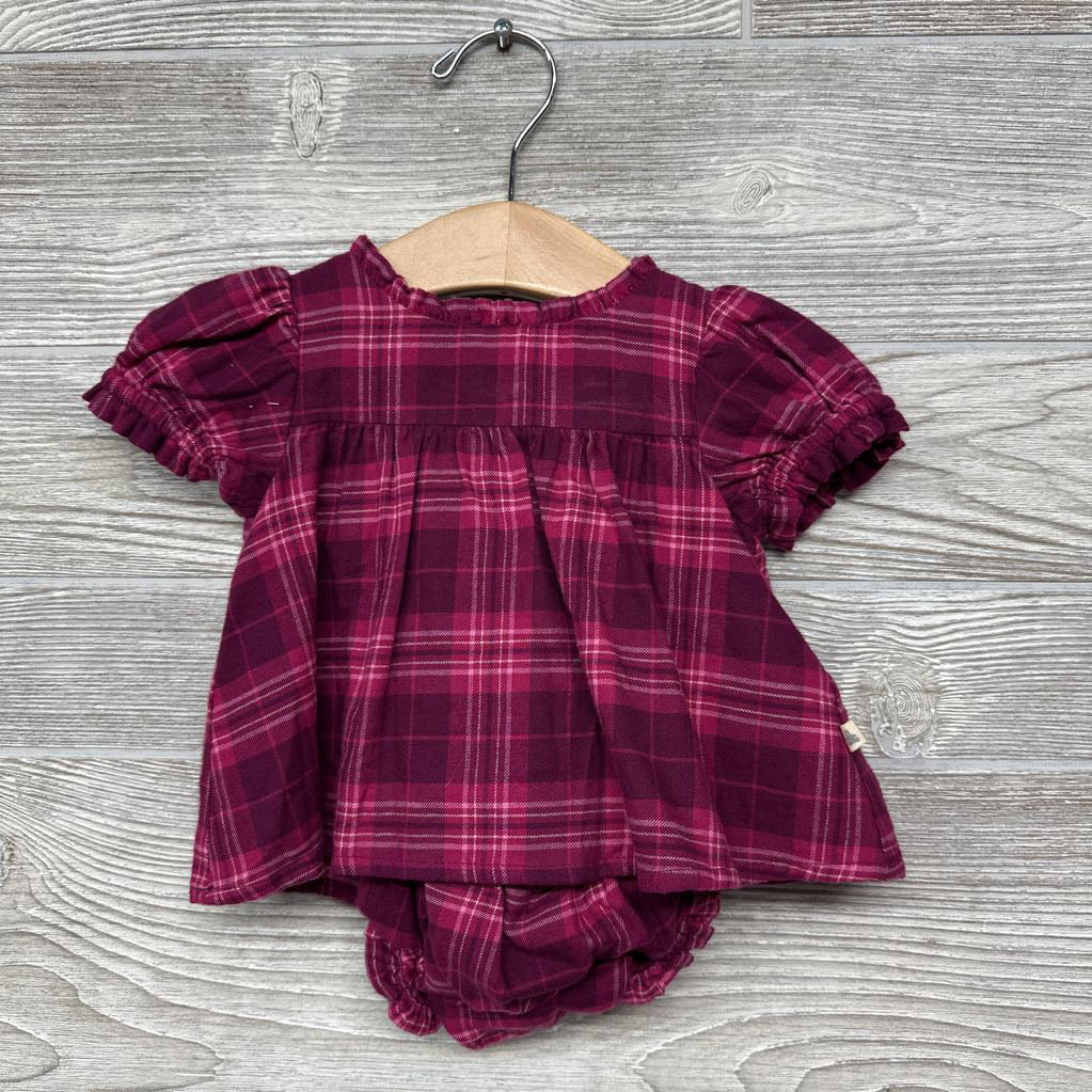 2 Pc Plaid Dress