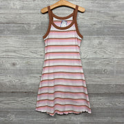 Ribbed Tank Dress Stripes