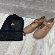 Velcro Strap Tap Shoes W/ Bag