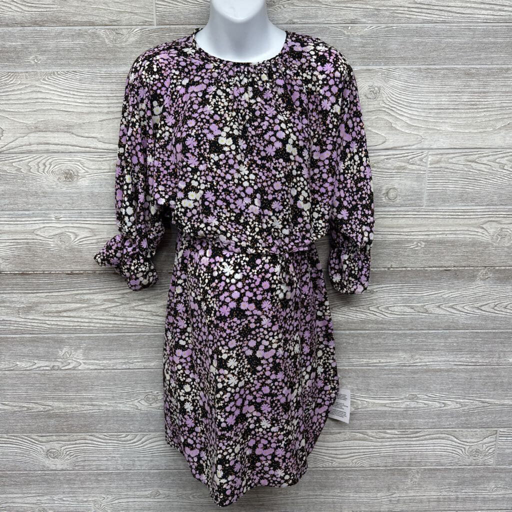 LS Nursing Dress Flowers