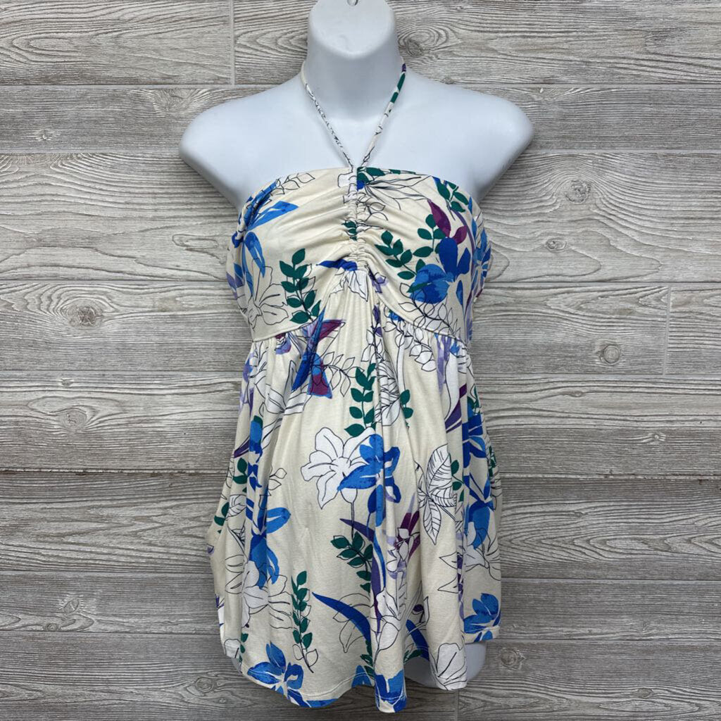 NEW Halter Tank Top Flowers