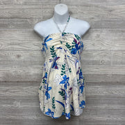 NEW Halter Tank Top Flowers