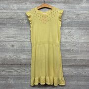 Knit Dress Ruffle Sleeves