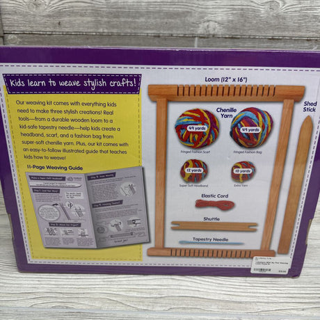 NEW My First Weaving Loom