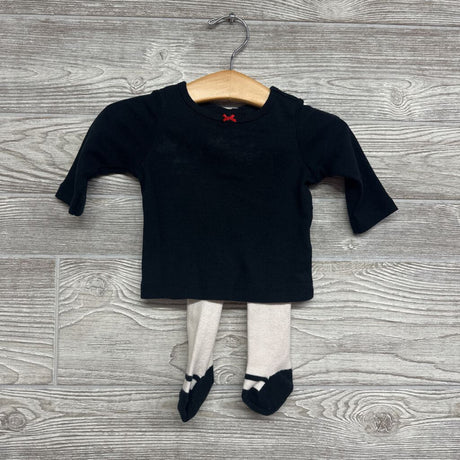 3 Pc Plaid Jumper W/ Tights