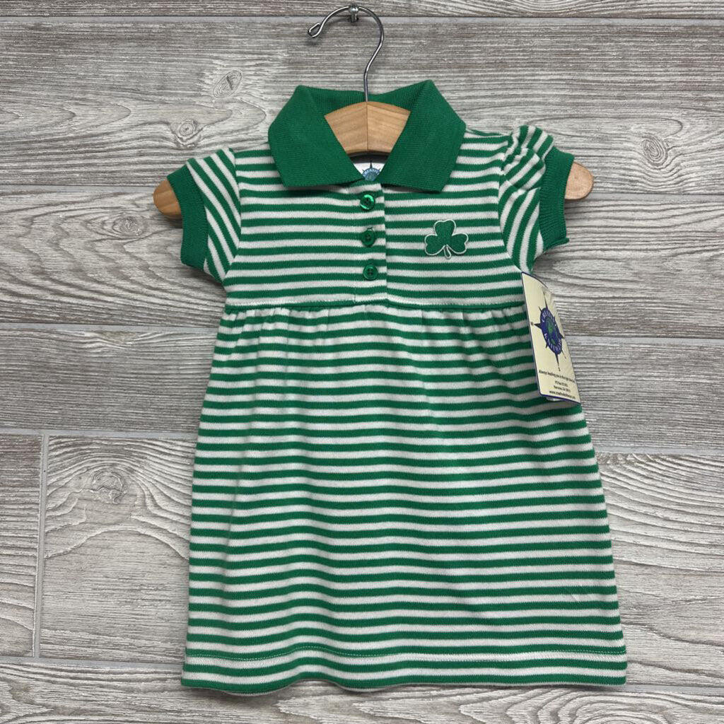 NEW Polo Dress Stripes Notre Dame Irish