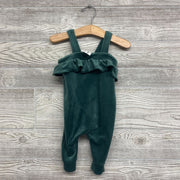 1 Pc Velour Outfit Ruffle