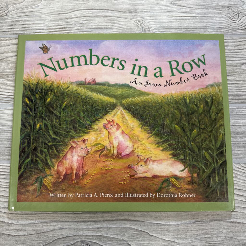 NEW Book Numbers In A Row