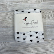 NEW Changing Pad Cover Hearts