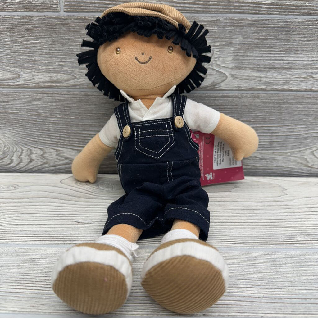 NEW Joe Boy Doll in Dungaree and Cap