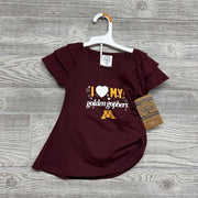 NEW 2 Pc Cheer Dress I Heart My Golden Gophers