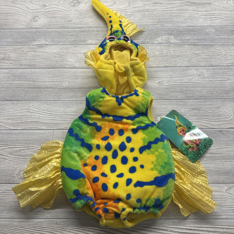 NEW Yellow Gobe Fish Costume