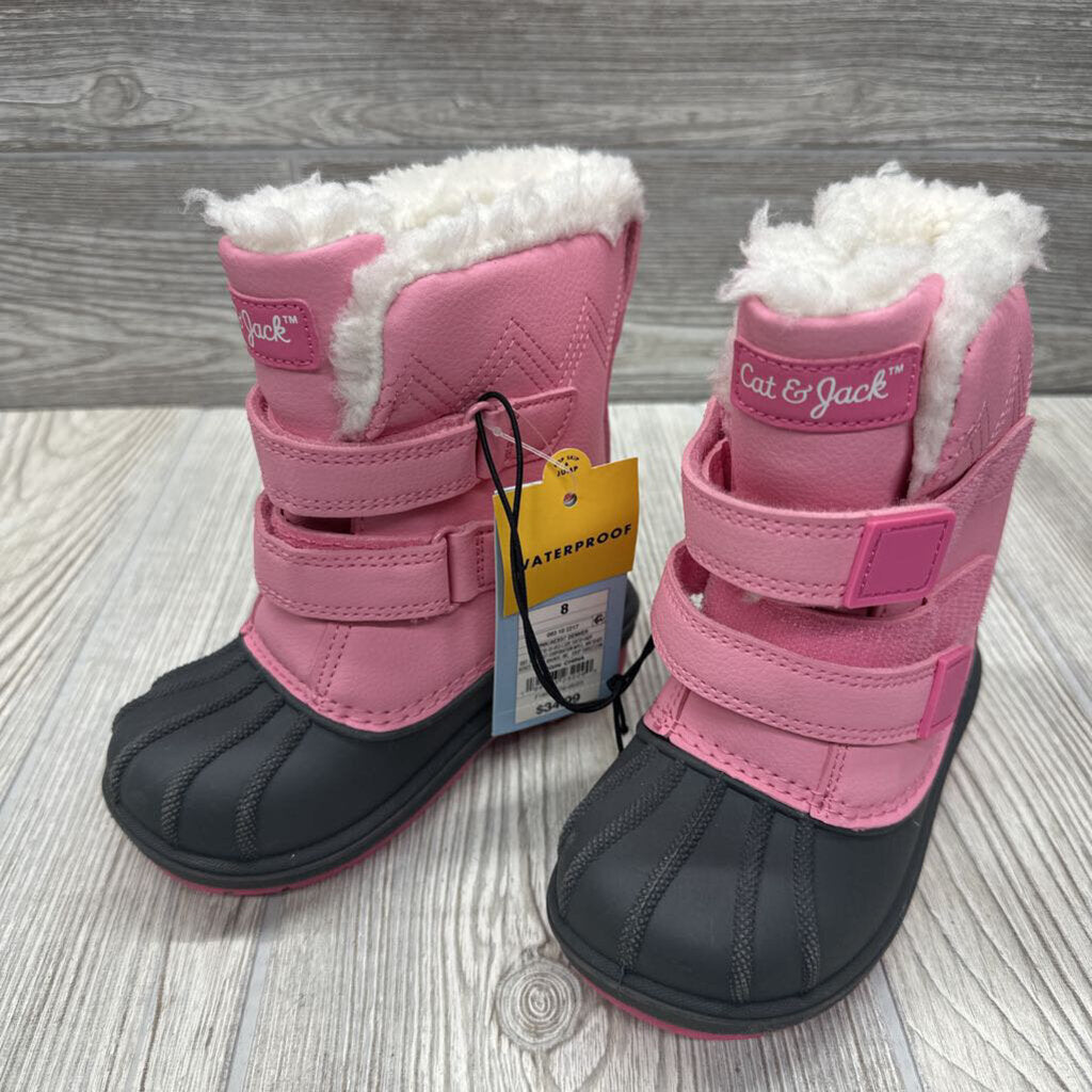 NEW Denver Double Velcro Snow Boots 8c
