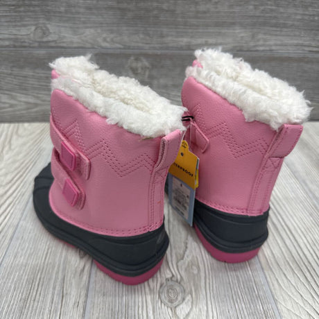 NEW Denver Double Velcro Snow Boots 8c