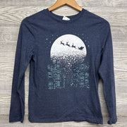 LS Shirt Santa Sleigh