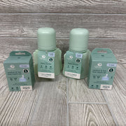 NEW 2 Silicone Pocket Bottles & 2 Pk Nipples