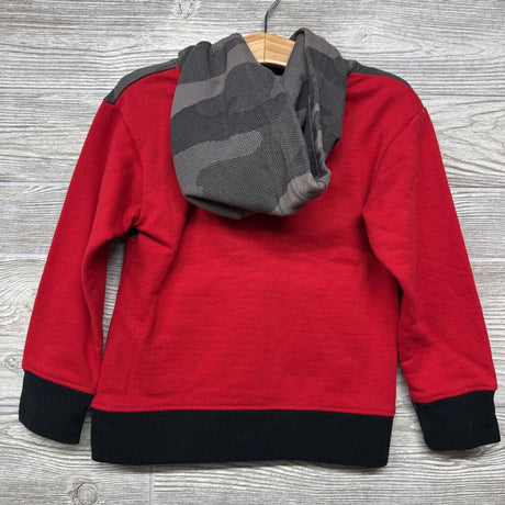 Hooded Sweatshirt Camo Logo