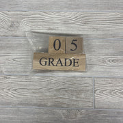 Wooden Milestone Blocks