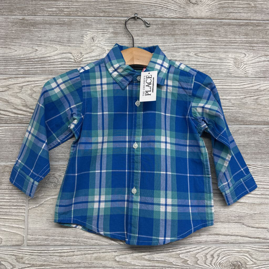 NEW Button Up Plaid Shirt