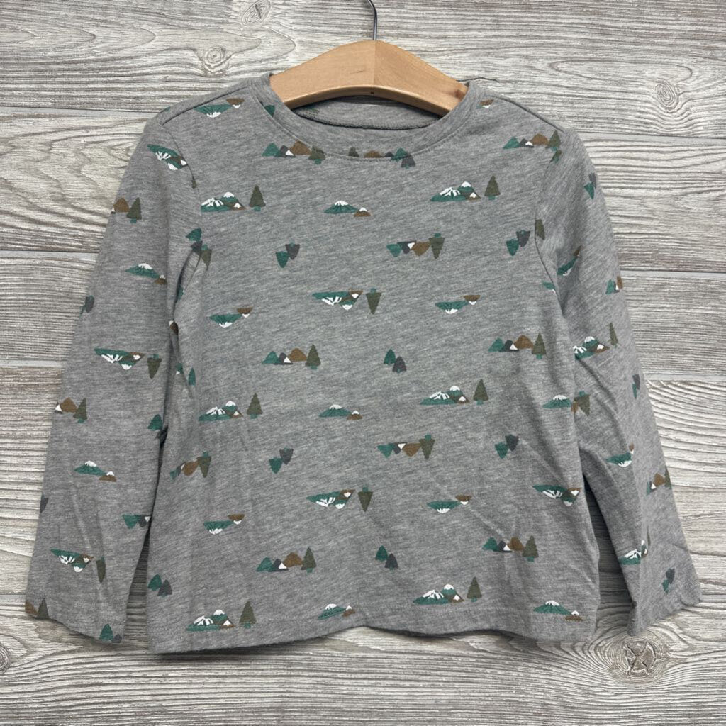 LS Shirt Mountains Trees