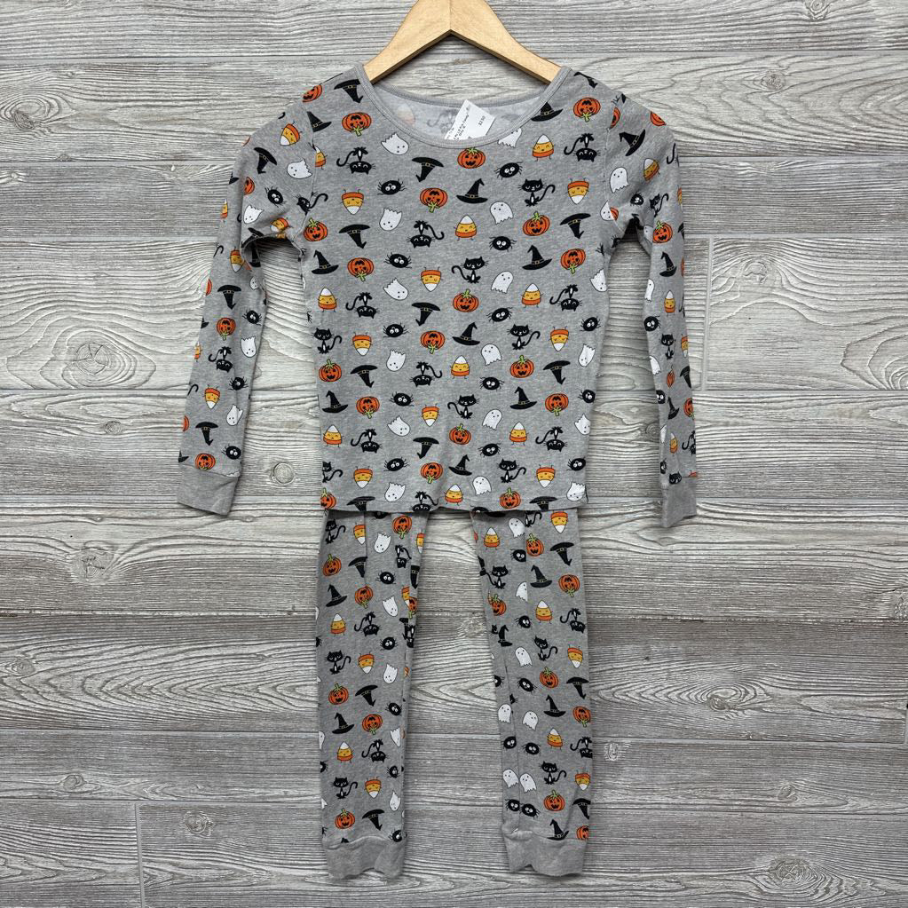 2 Pc LS PJs Candy Corn Ghosts