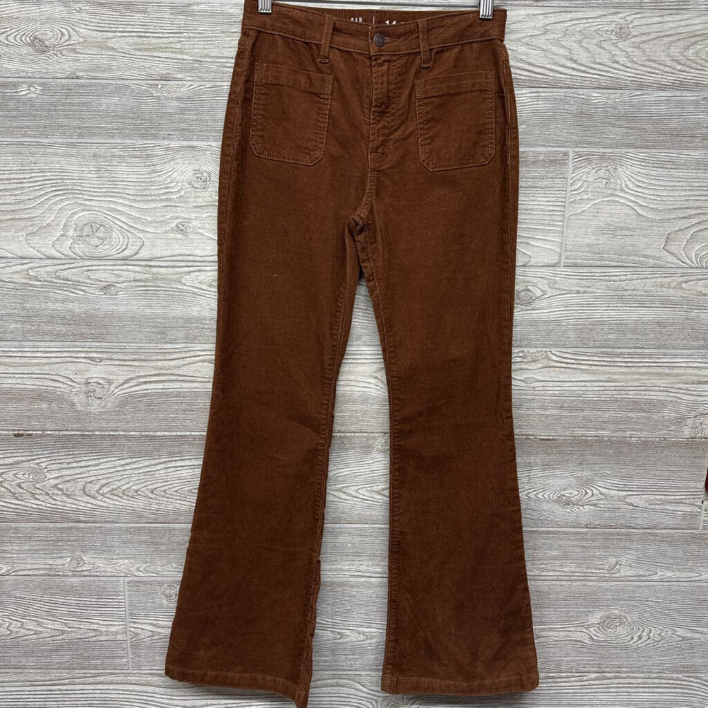 Corduroy Flare High Rise Pants