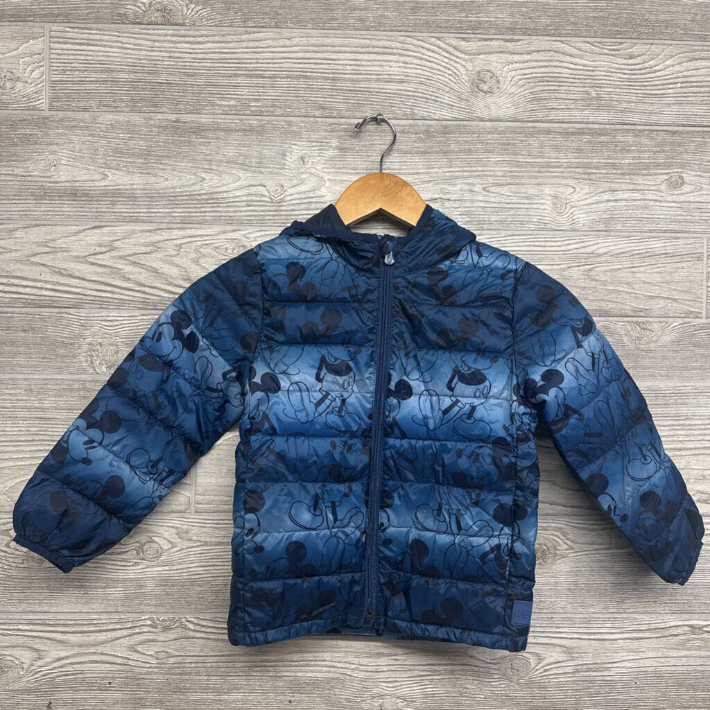 Puffer Coat Mickey Mouse